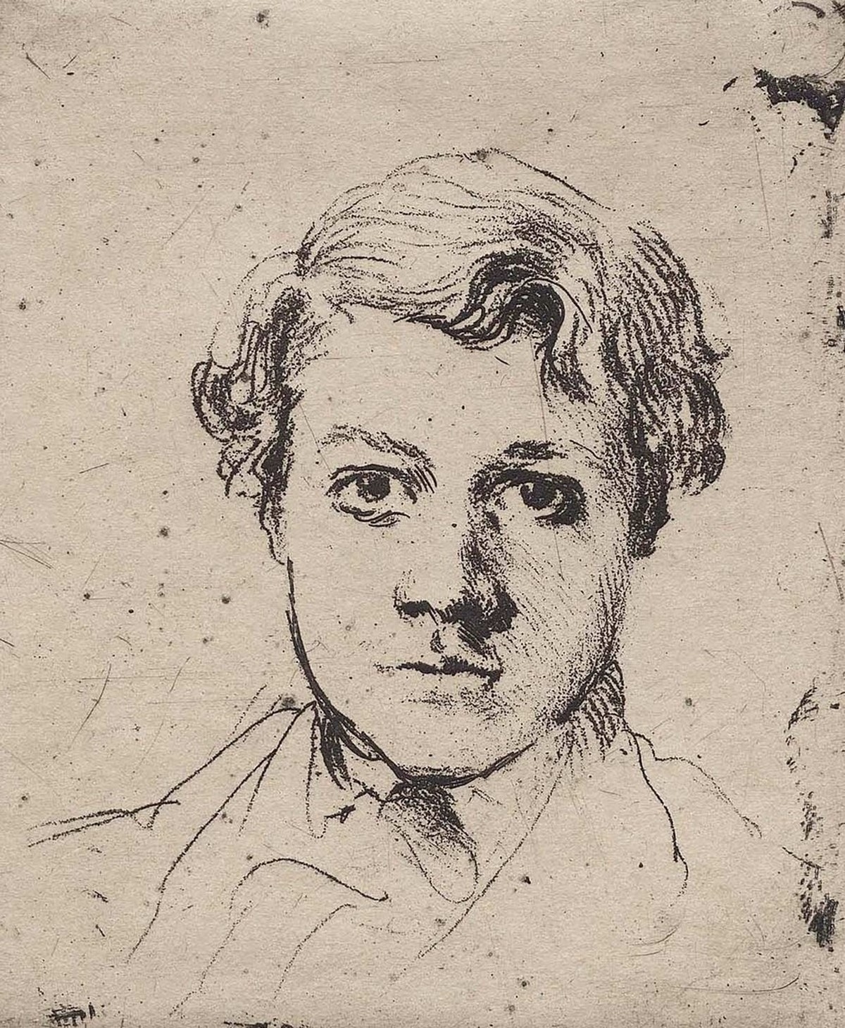 Portrait de René Degas, peint par son frère Edgar, 1861-62.
https://commons.wikimedia.org/wiki/File:Degas_-_Ren%C3%A9_De_Gas,_the_Artist%27s_Brother,_2003.735.jpg