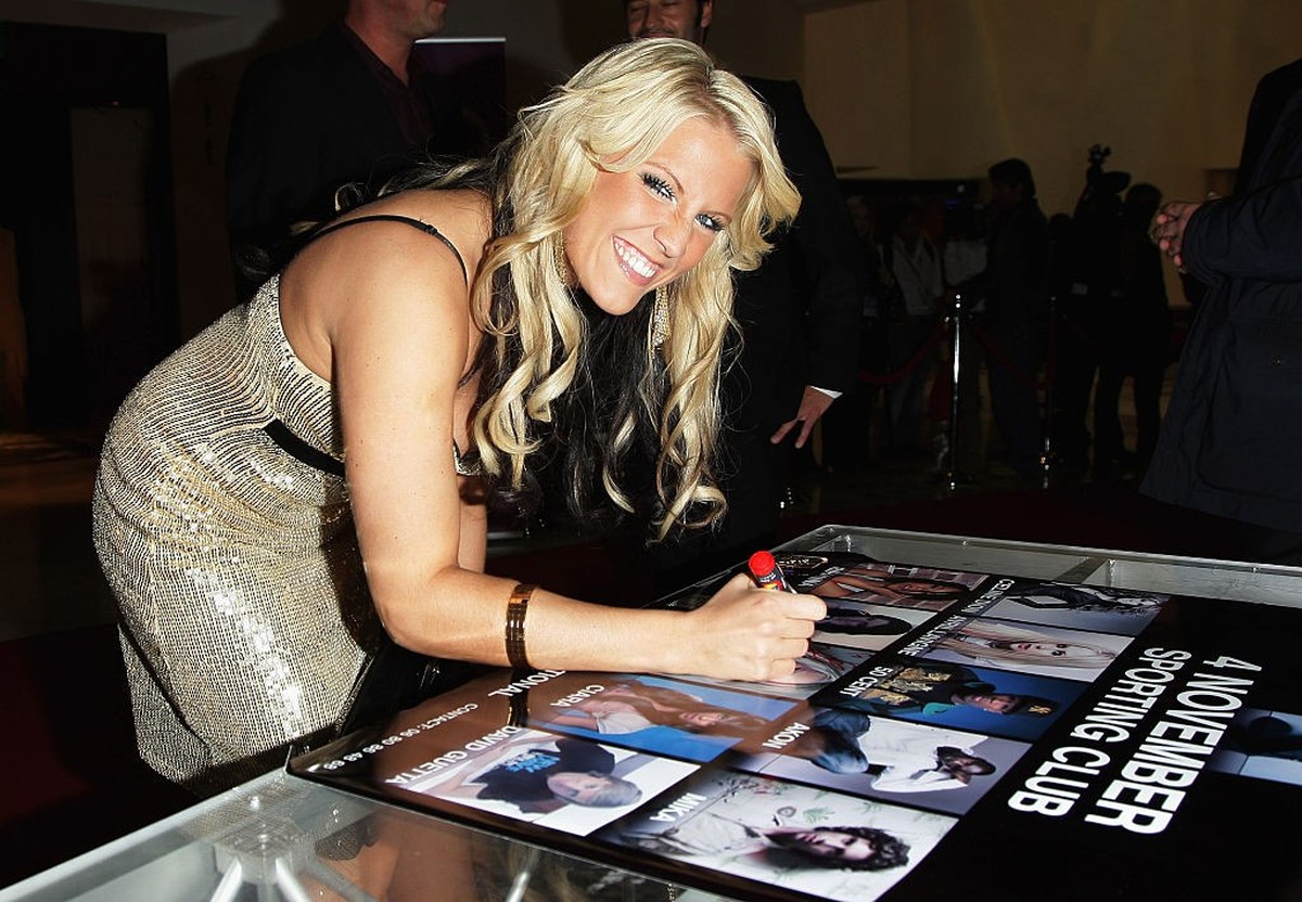 Singer Natalie Horler of Cascada attends the 2007 World Music Awards held at the Sporting Club on November 4, 2007 in Monte Carlo, Monaco. (Photo by Daniele Venturelli/WireImage)