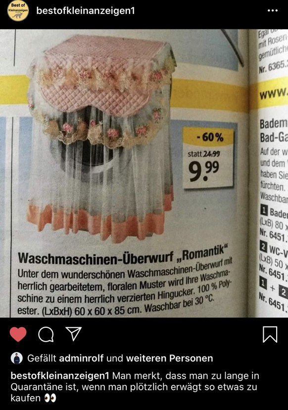 Du kannst aufhören zu suchen, hier bin ich: PICDUMP! 🐰
Zu lange Karäne ist definitiv, wenn du dir überlegst, wo dieser «herrlich verzierte Hingucker» sonst noch so überall passen würde vong 1 Mengenr ...