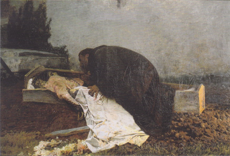 Pietro Pajetta, «Der Hass», 1896.