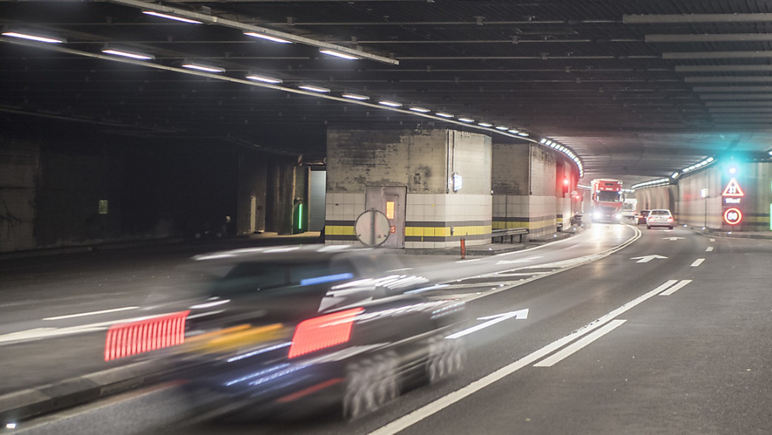 Am Gotthard hat sich die Verkehrslage auf der Autobahn A2 nach dem Osterstau wieder normalisiert. (Archivbild)