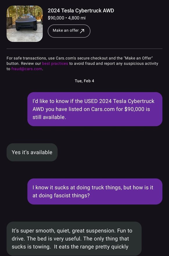 Cybertruck Memes. 
von: reddit.com/r/CyberStuck/