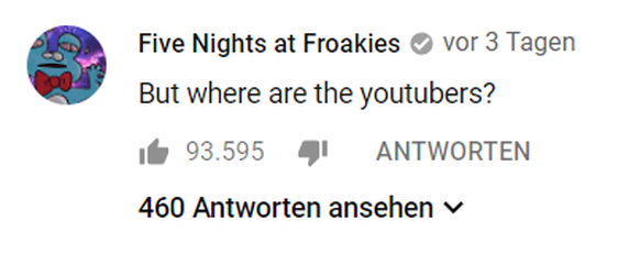 YouTube-Kommentar