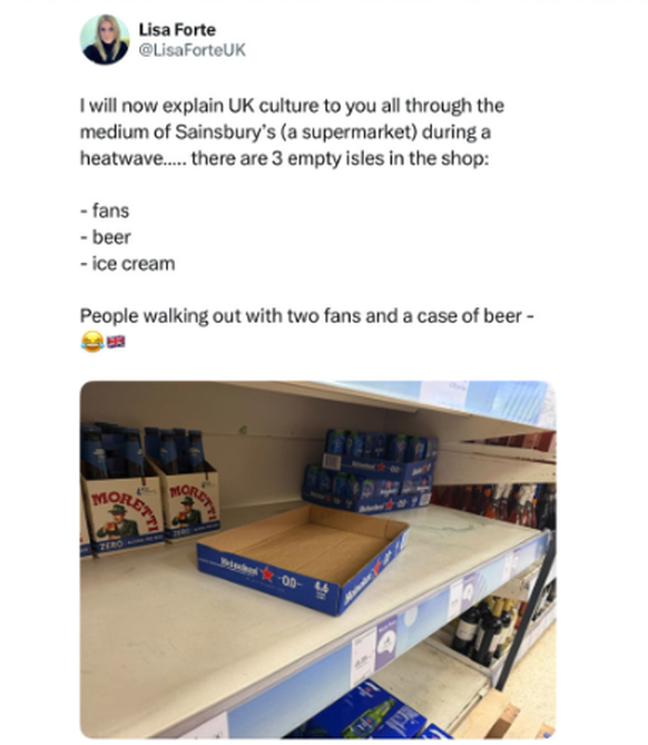 British Heatwave May 2026 

https://www.instagram.com/p/DYzKeo9HCg3/?img_index=7