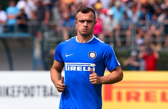 Shaqiri im Inter-Training.