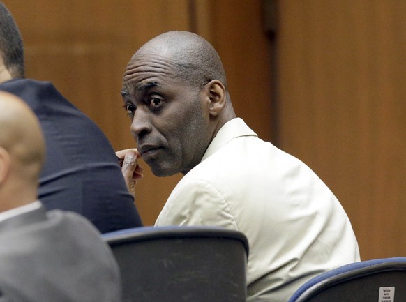 Michael Jace im Gericht in Los Angeles.