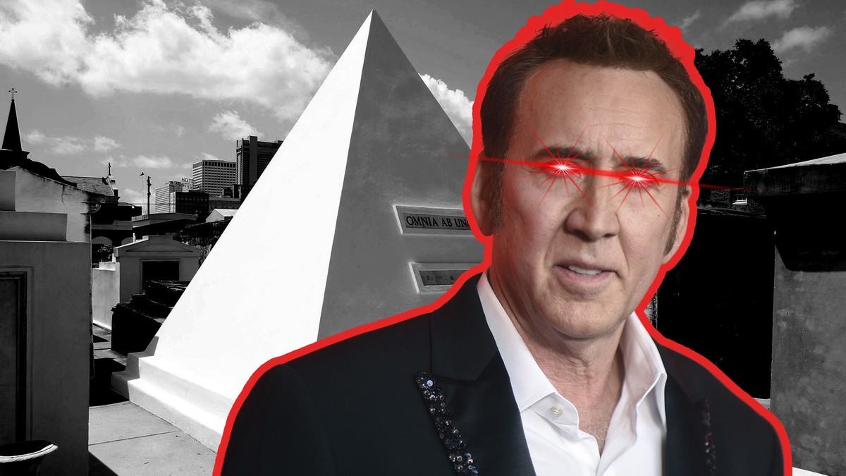 Nicolas Cage a déjà construit sa tombe