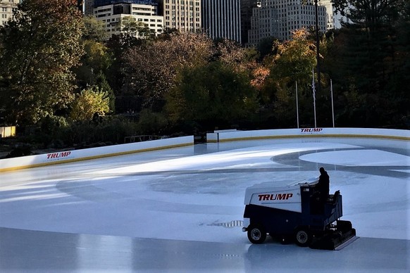 Der Wollman Rink im November 2016. Heute ist der Name verschwunden.