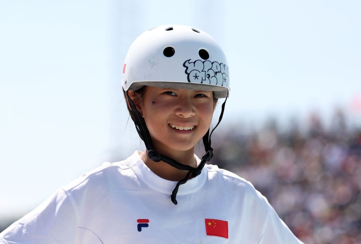 Zheng Haohao, benjamine des Jeux olympiques de Paris 2024