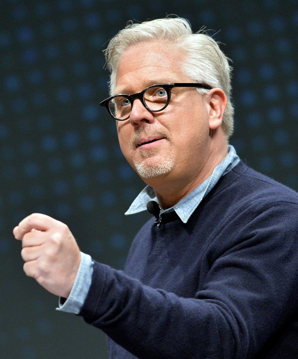 Radio and television personality Glenn Beck speaks to a gathering at FreePAC Kentucky, Saturday, April 5, 2014, at the Kentucky International Convention Center in Louisville, Ky. (AP Photo/Timothy D.  ...