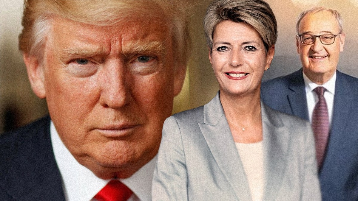 Droits de douane avec Donald Trump: et la Suisse dans tout ça? (Karin Keller-Sutter et Guy Parmelin)