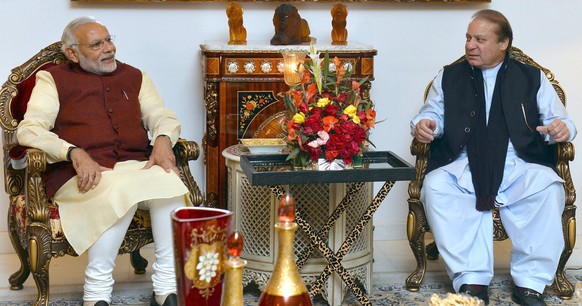 Die beiden Staatsoberhäupter trafen sich zu einem einstündigen Gespräch.