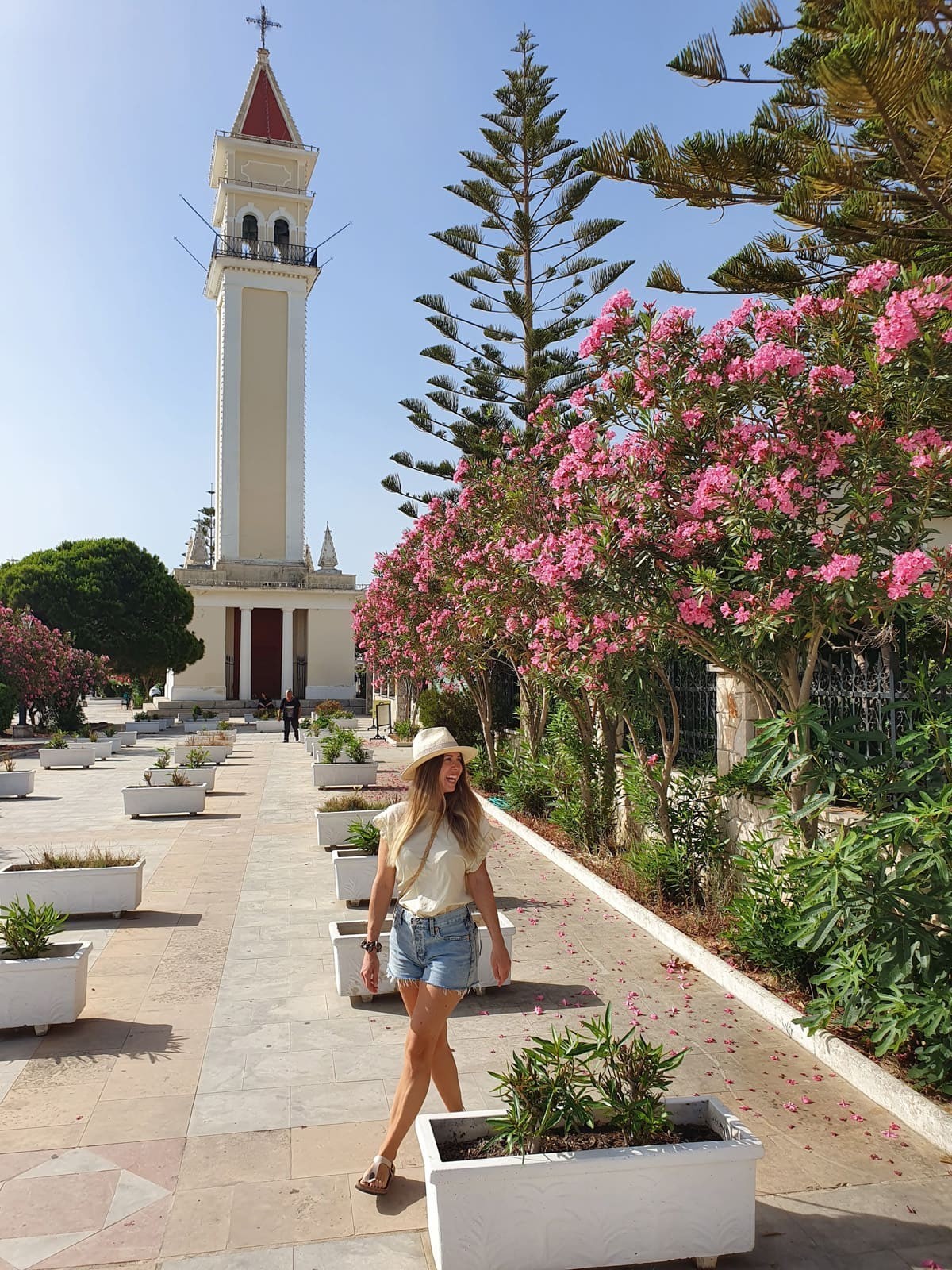 Der Bell Tower in Zakynthos Stadt.