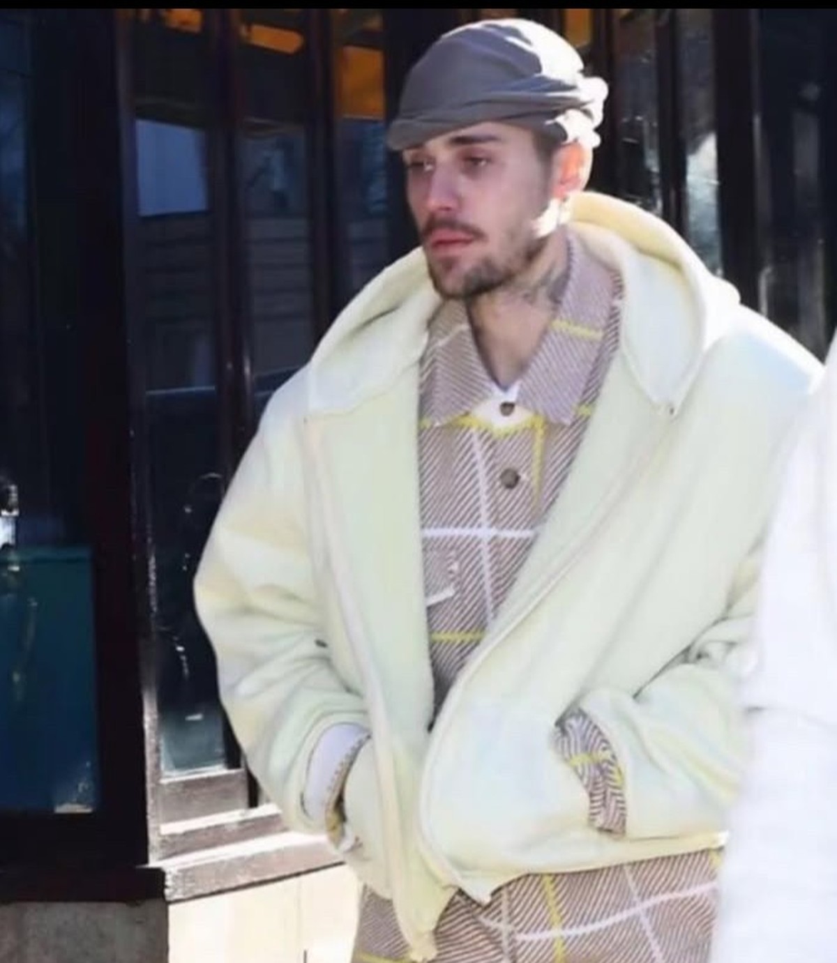 Justin Bieber sieht abgekämpft aus.