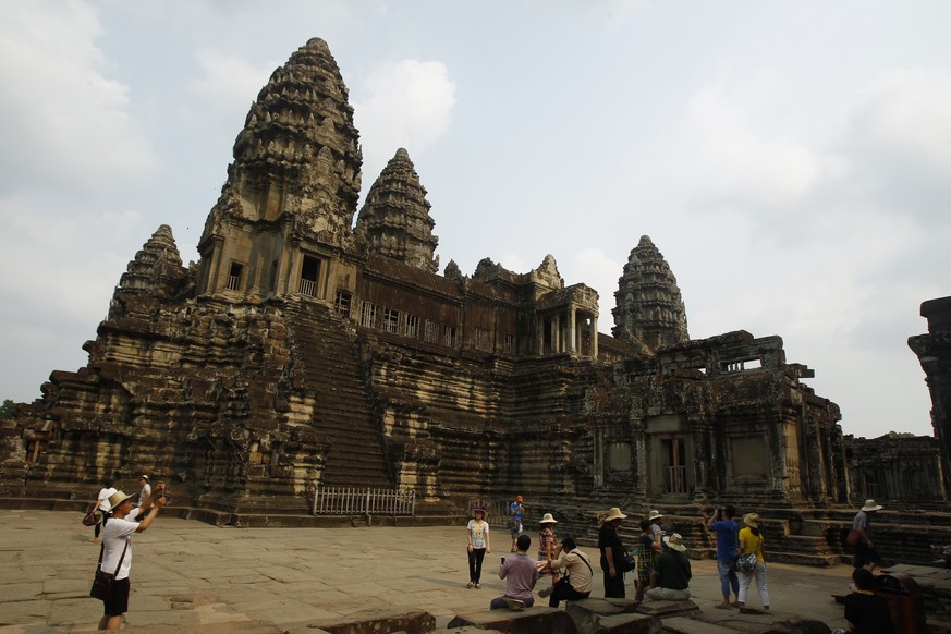 Die Tempelanlage von Angkor Wat war der Mittelpunkt des Khmer-Reiches.&nbsp;