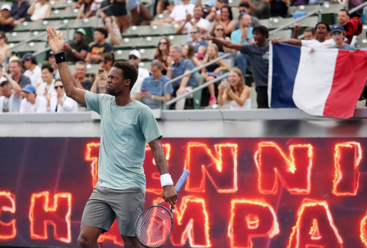 Le showman français Gaël Monfils a déjà participé aux événements UTS, où il est à l'aise comme un poisson dans l'eau.