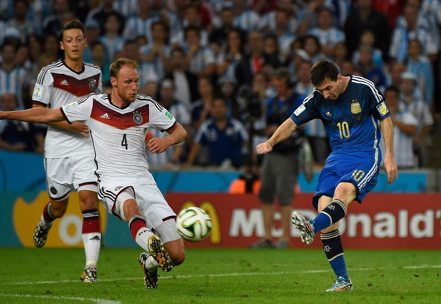 Die Deutschen hatten Lionel Messi bis auf wenige Ausnahmen gut im Griff.