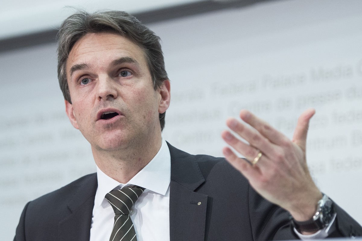 ARCHIVBILD ZUR WAHL VON BEAT WALTI ZUM NEUEN FRAKTIONSCHEF DER FDP, AM FREITAG, 17. NOVEMBER 2017 - Beat Walti, Nationalrat FDP ZH, vom Komitee "NEIN zur Juso-Spekulationsinitiative" aeusser ...