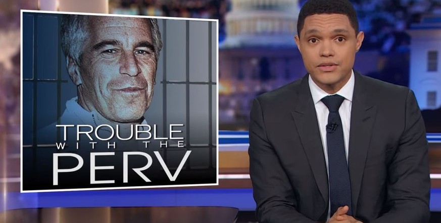 US-Entertainer Trevor Noah hat sich dem Fall Epstein angenommen – und einige interessante Erkenntnisse präsentiert.