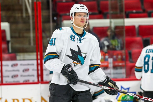 Hat in dieser Saison schon 24-mal für die San Jose Sharks gespielt: Mirco Müller.