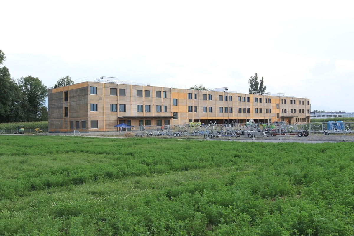 Le centre d'asile de Zoug.