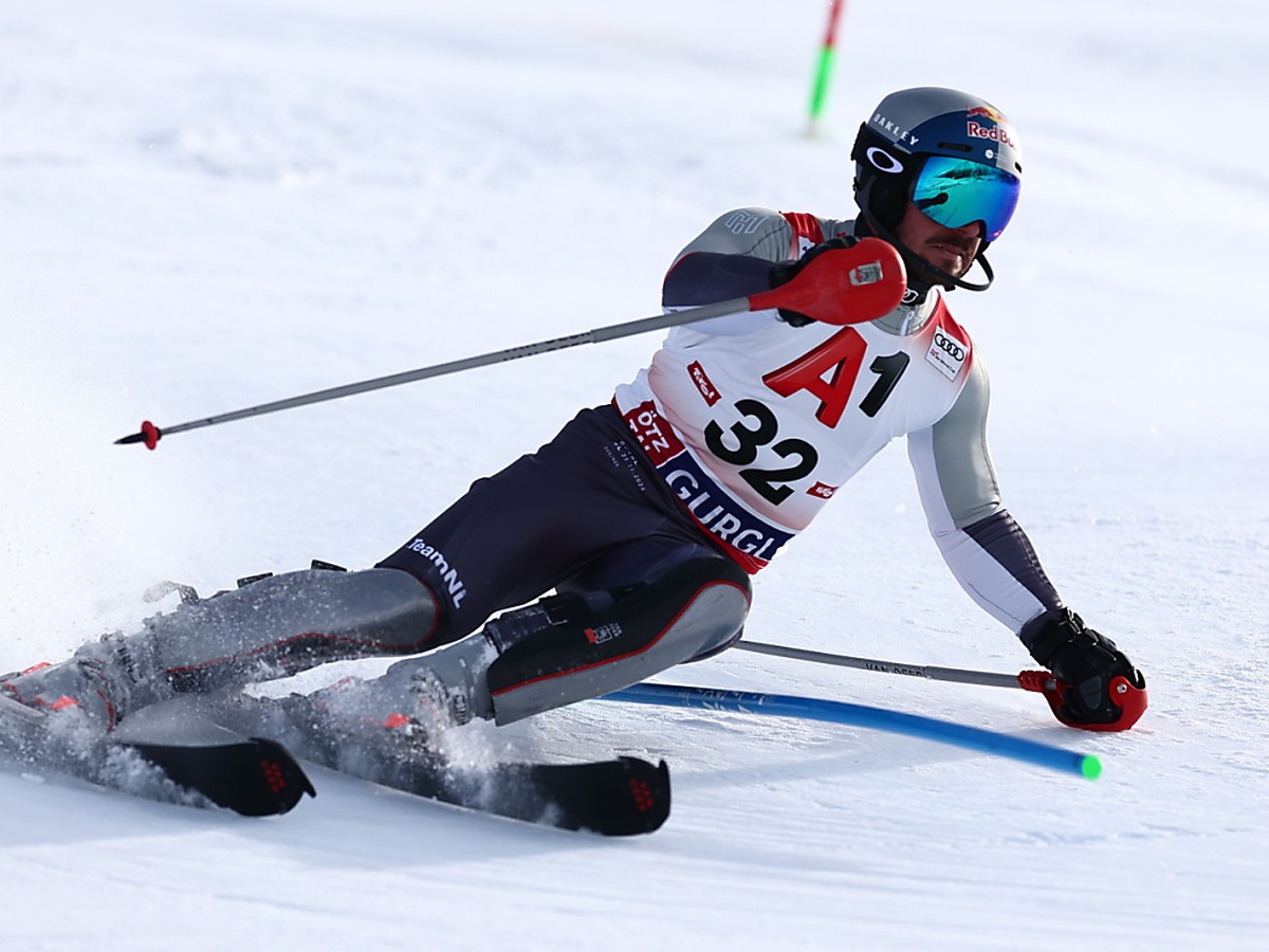 Marcel Hirscher, ici lors du slalom de Gurgl, voit son retour