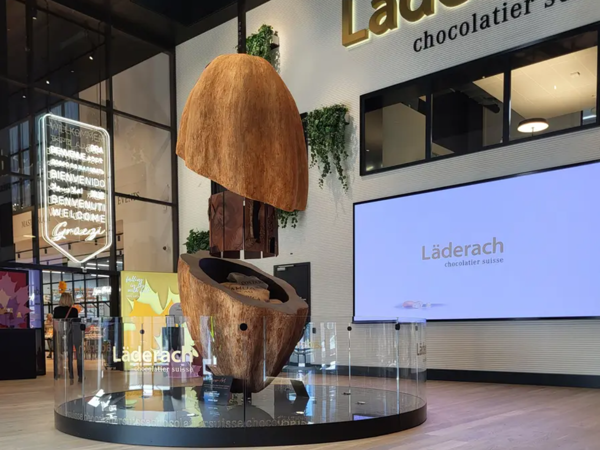 Preisgekrönte Kreation von Elias Läderach, Mitglied der Geschäftsleitung.