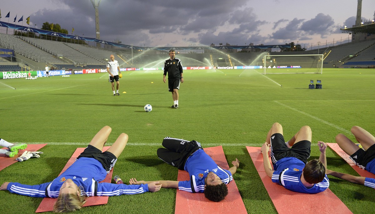 Der FC Basel bereitet sich in aller Ruhe auf das wichtigste Spiel der Saison vor.