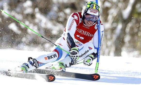 Justin Murisier erreicht in Kranjska Gora sein bisher bestes Ergebnis im Riesenslalom.