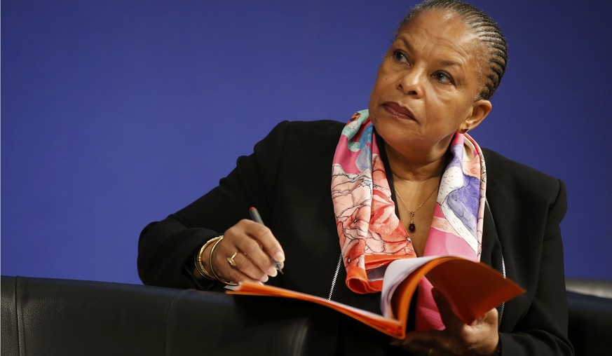 Christiane Taubira ist mit den Anti-Terror-Massnahmen von François Hollande nicht einverstanden.&nbsp;&nbsp;