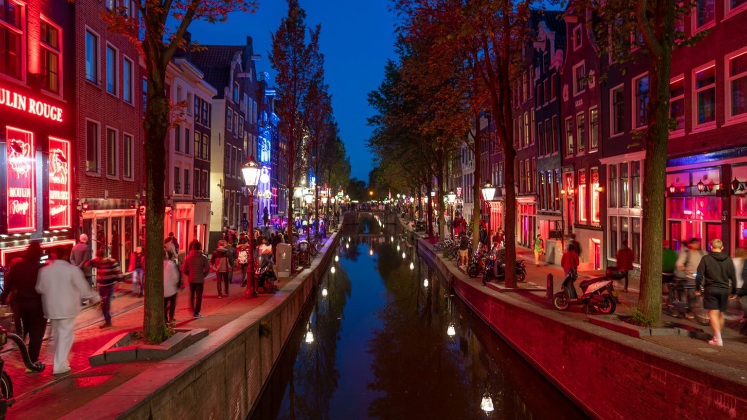 Amsterdam red light district