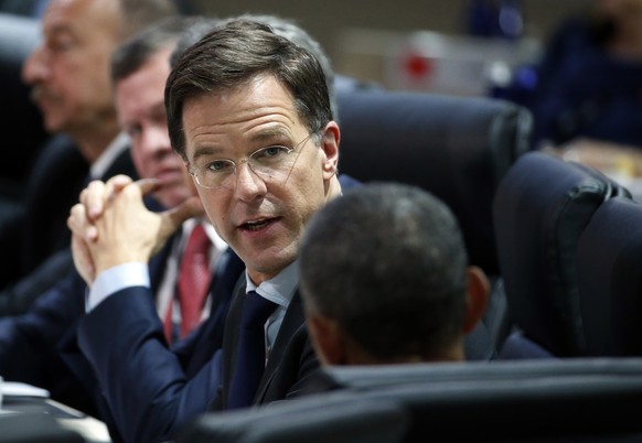 Mark Rutte hat Redebedarf.
