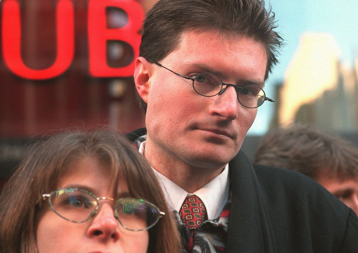 Wachmann Christophe Meili mit Ehefrau.