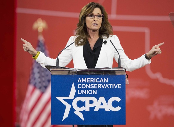 Sarah Palin als Vermittlerin zwischen Trump und McCain.