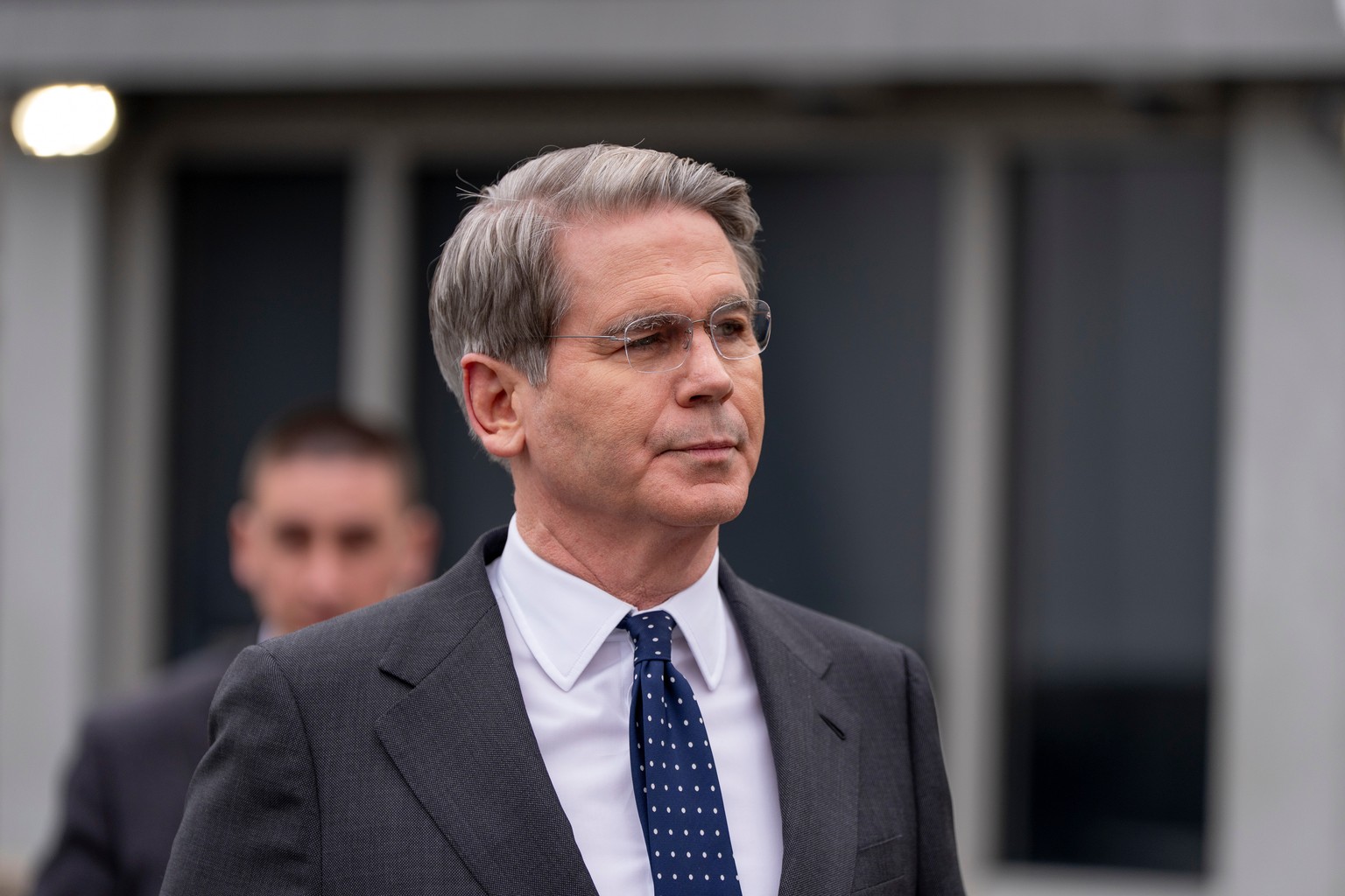 Treasury Secretary Scott Bessent is seen at the White House, Friday, March 6, 2026, in Washington. (AP Photo/Alex Brandon)
Scott Bessent