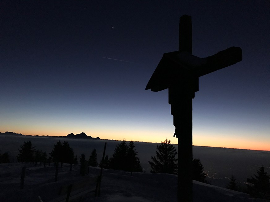 Die Rigi. Abend- und Nachtaufnahmen mit dem iPhone