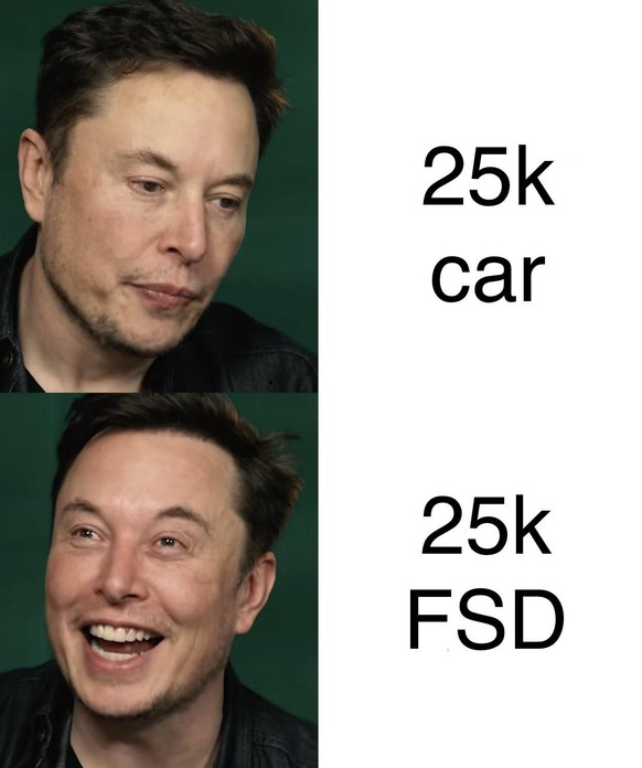 Tesla erhöht immer mal wieder den Preis seiner Fahrassistenz-Option Full Self-Driving (FSD). Zuletzt in den USA von 10'000 auf 12'000 Dollar.