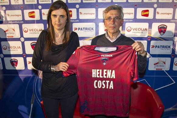 Claude Michy mit Helena Costa ...