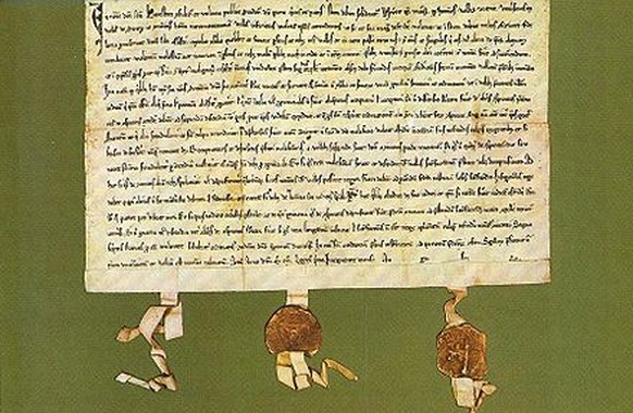 Der Bundesbrief von 1291.
