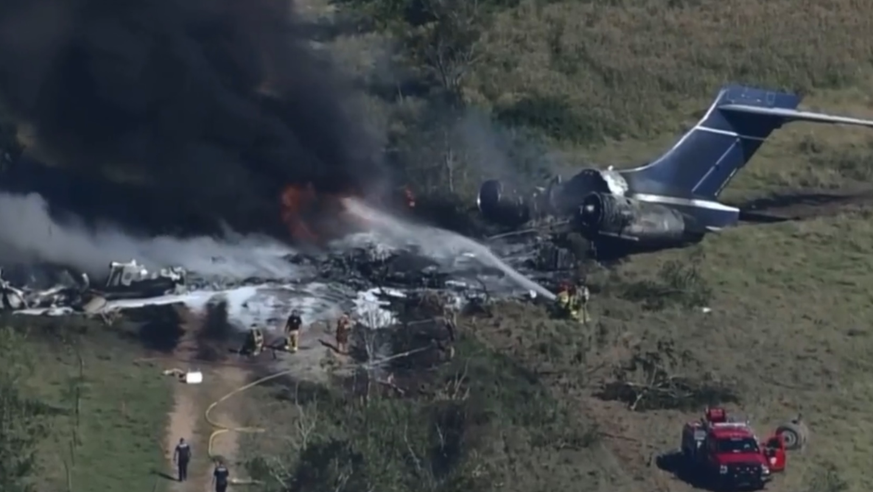 USA: MD-87 crashes near Houston