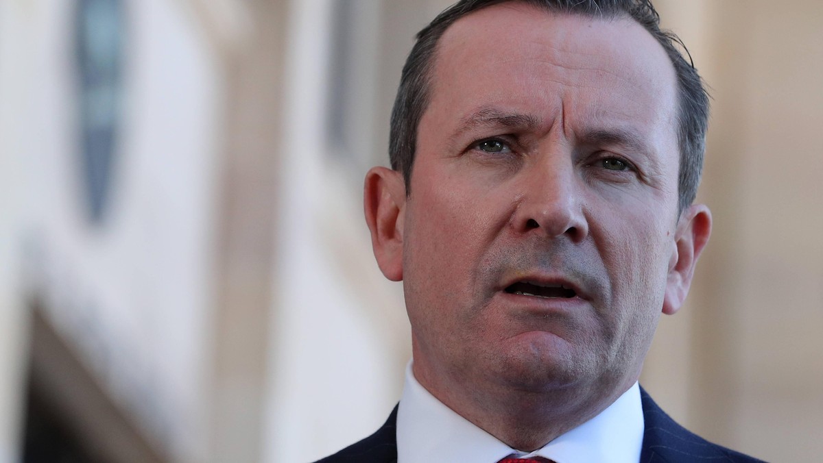 MARK MCGOWAN PRESSER, Premier of Western Australia Mark McGowan speaks to the media during a press conference in Perth, Thursday, September 24, 2020. ACHTUNG: NUR REDAKTIONELLE NUTZUNG, KEINE ARCHIVIE ...