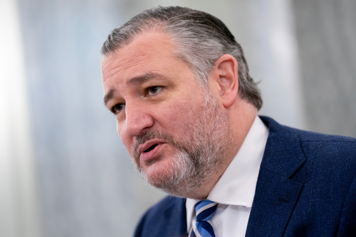 Sen. Ted Cruz, R-Texas, chairman of the Senate Committee on Commerce, Science, and Transportation speaks during a hearing on Capitol Hill in Washington, Tuesday, Feb. 10, 2026. (AP Photo/Nathan Howard ...