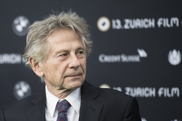 epa06240308 Polish-French film director Roman Polanski poses on the Green Carpet before the screening of the film &#039;Based on a True Story - D&#039;apres une histoire vraie&#039; during the 13th Zu ...