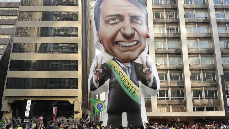 Jair Bolsonaro: Der Hardliner schwebt im brasiliansichen Wahlkampf über allen.&nbsp;