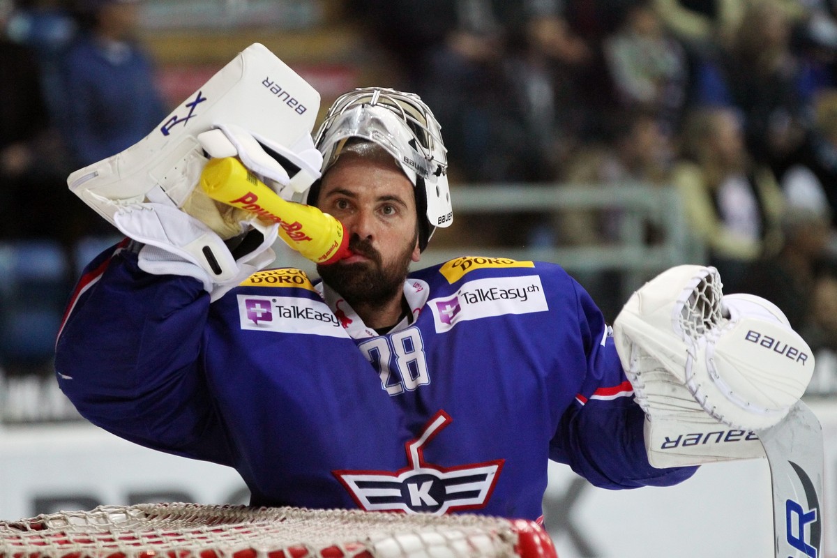 Kann Kloten am nächsten Freitag wieder auf Martin Gerber zählen?