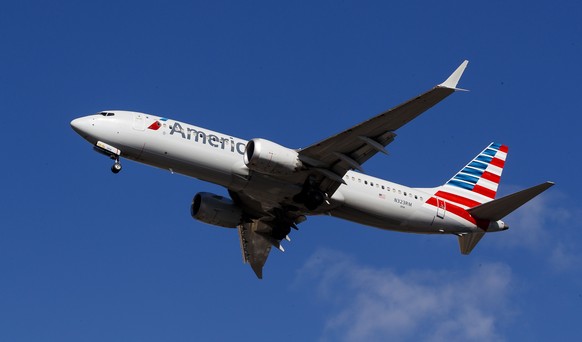 Hebt sie noch dieses Jahr wieder ab: Eine Boeing 737 Max 8 der American Airlines.
