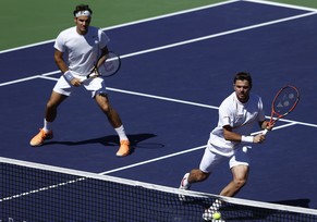 Roger Federer und Stanislas Wawrinka könnten in Miami erst im Final aufeinander treffen.&nbsp;