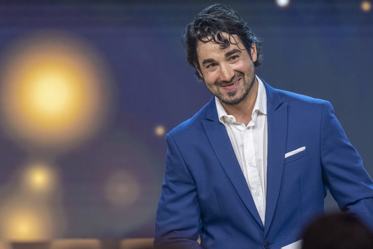 Andres Ambuehl, HC Davos, Most Popular Player, anlaesslich der Swiss Ice Hockey Awards, am Freitag, 29. Juli 2022 in Bern. (KEYSTONE/Marcel Bieri)