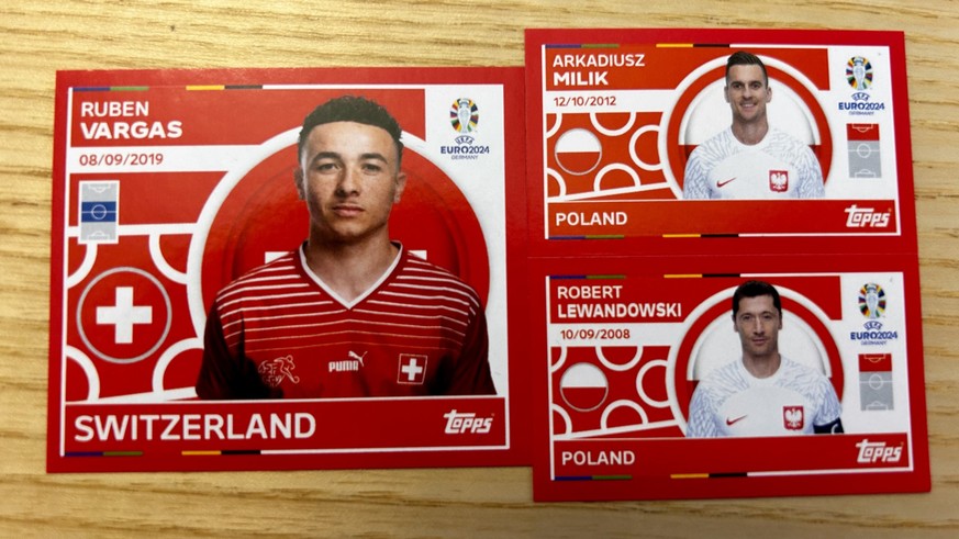 Diese Dinge nerven uns am neuen Topps-Sammelalbum zur UEFA Europameisterschaft 2024 in Deutschland. Einige Beispiele.