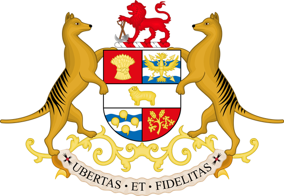 Wappen von Tasmanien